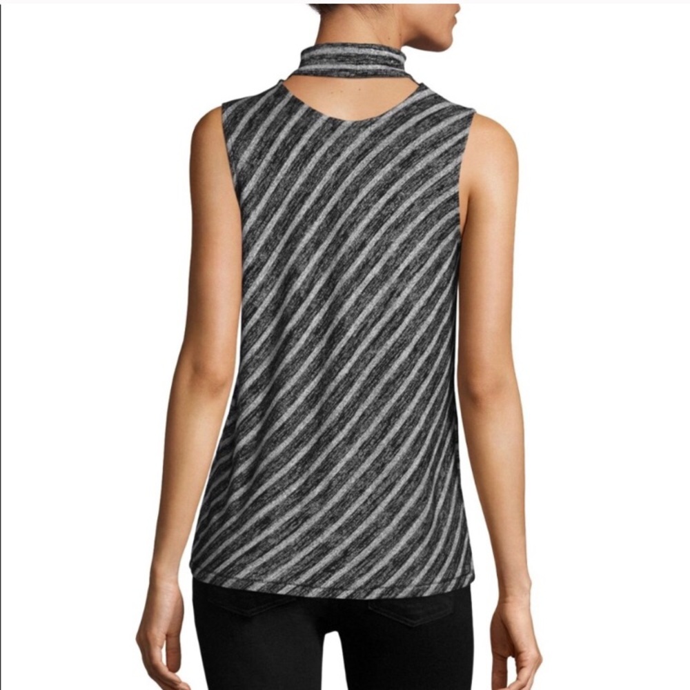 rag & bone Black and White Stripe Thea Tank